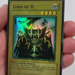 Lord Of D. SDK-041 Yu-Gi-Oh Starter Deck Super Rare Faded Card - Image 3