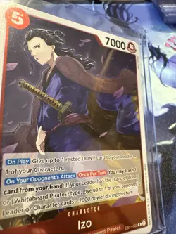 Izo R EB01-002 Memorial Collection One Piece Card Game TCG English - Image 2