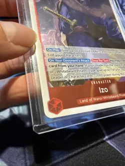 Izo R EB01-002 Memorial Collection One Piece Card Game TCG English - Image 4