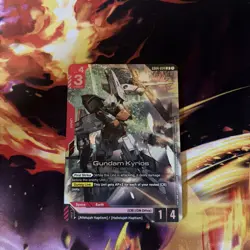 Gundam Kyrios (GD04-034) [LR Foil] (NM) - Gundam Card Game - Phantom Aria (ENG) - Image 1