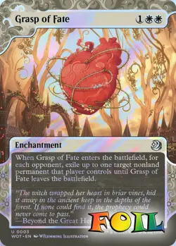 Grasp of Fate 003 MTG WOT Uncommon NP Foil - Image 1