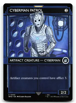 Cyberman Patrol #550 Doctor Who - Image 1