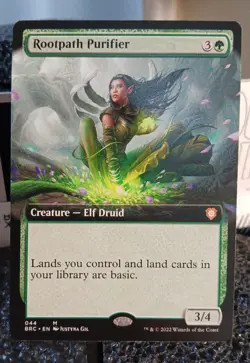 MTG Rootpath Purifier 044 Extended Art The BRC Commander MTG Card - Image 1