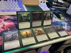 MTG Pauper Commander Deck - Abomination of Llanowar Golgari Elves Graveyard PDH - Image 3