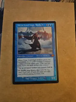 FOIL Urza, Lord High Artificer Retro Frame Dominaria Remastered - MTG - NM - Image 1