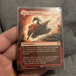 Fiery Emancipation Wilds of Eldraine: Enchanting Tales Regular - Image 1