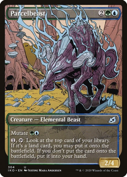 Parcelbeast (304) Showcase Ikoria: Lair of Behemoths IKO MTG Magic - Image 1
