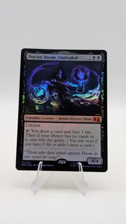 Doctor Doom, Unrivaled Commander: Marvel Super Heroes Foil - Image 1