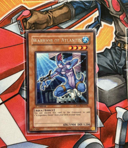 Yugioh Warrior of Atlantis FOTB-EN016 Rare 1st Edition NM - Image 1