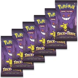 5 x Pokemon Trick Or Trade BOOster Packs - Exclusive Halloween - New - Image 1