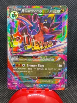 M Garchomp EX XY168 Promo XY Promos Pokemon TCG HP - Image 1