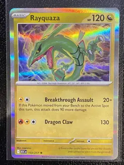 Rayquaza 153/217 Holo Ascended Heroes Pokemon TCG - Near Mint NM - Image 1