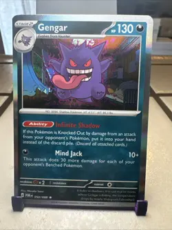 Pokemon TCG Gengar 050/088 Holo Perfect Order NM - Image 1
