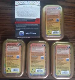 Pokemon 151 Scarlet & Violet 4 Mini Tins, 1 Booster Bundle Sealed Lot - TCG - Image 2