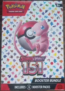 Pokemon 151 Scarlet & Violet 4 Mini Tins, 1 Booster Bundle Sealed Lot - TCG - Image 3