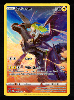Zekrom TG05/TG30 Holo Brilliant Stars Trainer Gallery Pokemon TCG NM (see pics!) - Image 1