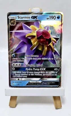 Starmie GX 14/68 - Ultra Rare Holo - S&M Hidden Fates - NM - Pokemon TCG - Image 1