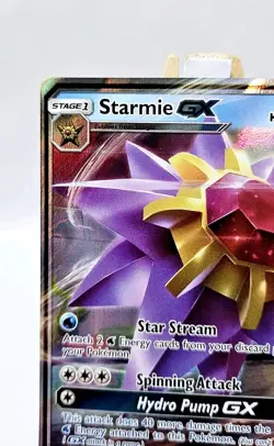 Starmie GX 14/68 - Ultra Rare Holo - S&M Hidden Fates - NM - Pokemon TCG - Image 2