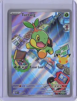 Turtwig - 040 040 Holo Promo ME: Mega Evolution Promo Pokemon Near Mint - Image 1