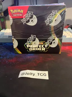 Pokemon Mega Evolution Perfect Order Booster Box Sealed - Image 1