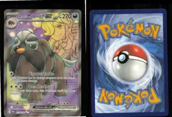 Arven's Mabosstiff ex 218/182 Ultra Rare Destined Rivals Pokemon Near Mint - Image 3