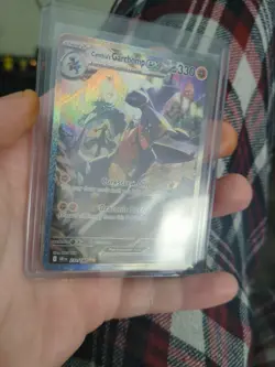 Pokemon TCG Cynthia's Garchomp EX Destined Rivals 232/182 SIR - Image 3