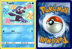 Popplio 65/214 Lost Thunder Pokemon TCG C NM - Image 3