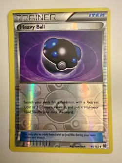 Heavy Ball 140/162 Breakthrough Reverse Holo Pokemon - Image 1