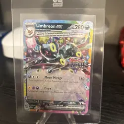 Pokemon TCG Umbreon EX 060/131 Holo Rare Stamped Prismatic Evolutions Mint - Image 1