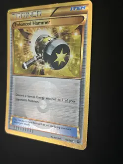 Enhanced Hammer (Secret Rare) 162/160 XY - Primal Clash Holo Pokemon TCG - MP/HP - Image 2