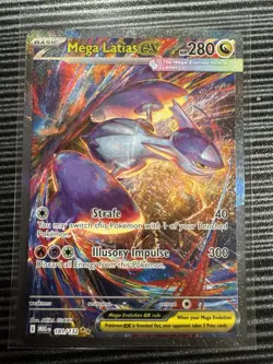 Pokemon Mega Latias EX 181/132: Mega Evolution Special Illustration Rare Holo - Image 1