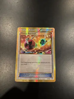 Pokemon TCG. Trainer, Energy Retrieval 99/98 XY - Ancient Origins Holo. DMG - Image 1