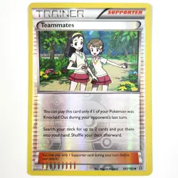 Pokemon TCG Teammates Reverse Holo 41/160 Primal Clash LP Light Play - Image 1