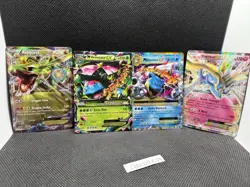 Pokemon TCG Lot Of 4 M Blastoise Ex 22/108 M Venusaur Ex 2/146 Rayquaza Ex Xy73 - Image 1