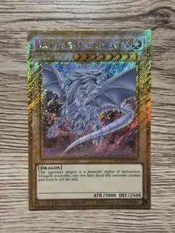 Yugioh! LP Blue-Eyes White Dragon - MVP1-ENGV4 - Gold Secret Rare - Limited Edit - Image 2