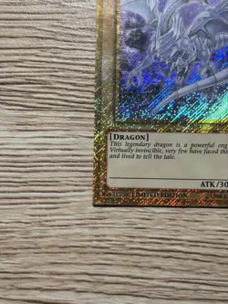 Yugioh! LP Blue-Eyes White Dragon - MVP1-ENGV4 - Gold Secret Rare - Limited Edit - Image 4