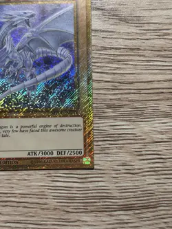Yugioh! LP Blue-Eyes White Dragon - MVP1-ENGV4 - Gold Secret Rare - Limited Edit - Image 5