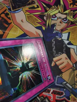 Judgment of Anubis dcr-105 Unltd Ed (HP) Secret Rare Yu-Gi-Oh! - Image 2