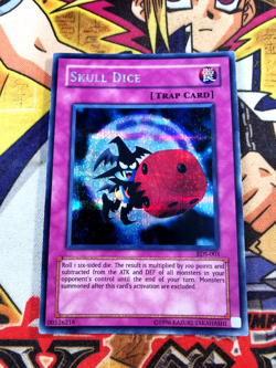 Skull Dice eds-003 (LP/MP) Prismatic-Secret Rare Yu-Gi-Oh! - Image 1
