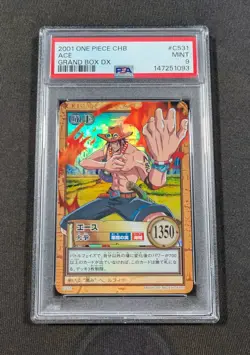 2001 Japanese One Piece CHB Holo Ace C531 PSA 9 MINT Grand DX - Image 1