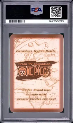 2001 Japanese One Piece CHB Holo Ace C531 PSA 9 MINT Grand DX - Image 4