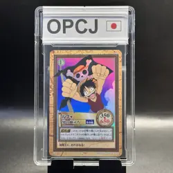 Luffy 2001 C69 One Piece Carddass Hyper Battle Holo Japanese Vintage Bandai - Image 1