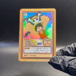 Luffy 2001 C69 One Piece Carddass Hyper Battle Holo Japanese Vintage Bandai - Image 2
