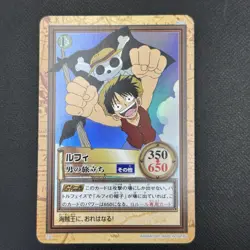 Luffy 2001 C69 One Piece Carddass Hyper Battle Holo Japanese Vintage Bandai - Image 4