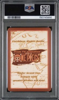 2001 ONE PIECE CARDDASS HYPER BATTLE GRAND BOX DX #C534 CROCODILE PSA 9 - Image 3