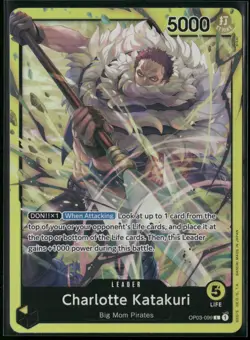 Starter Deck 20: YELLOW Charlotte Katakuri #OP03-099 Charlotte Katakuri - Image 1