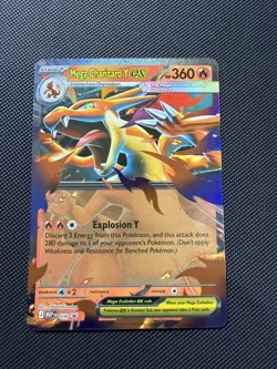 Mega Charizard Y ex 030 Holo Promo ME: Mega Evolution Promo Pokemon Near Mint - Image 1