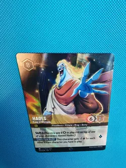 Disney Lorcana The First Chapter Hades King of Olympus 205/204 Enchanted NM - Image 4