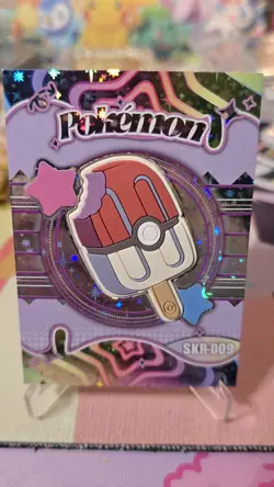 Pokemon Chinese Mengka V2 Pokeball Icecream Box Hit Card 243/288 - Image 1