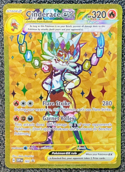 Cinderace ex - 163 Holo - SV: Scarlet & Violet Promo Cards (SVP) - Image 1